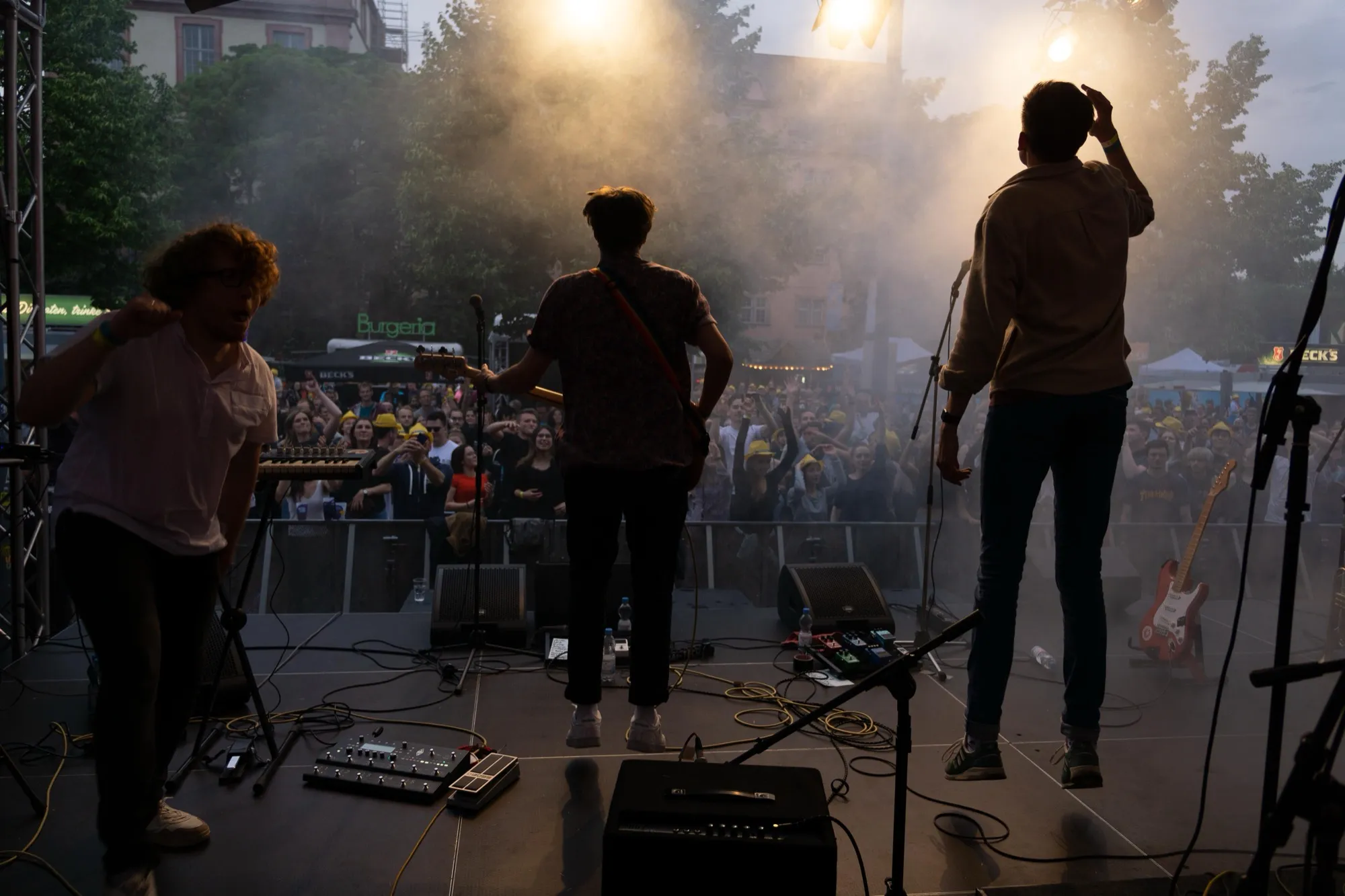 baba shrimp gang livekonzert